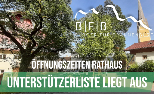 Öffnungszeiten Rathaus: Die Zugangszeiten zur Unterstützerliste