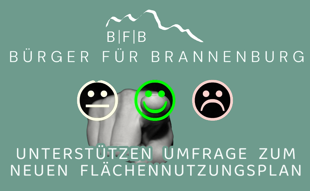Bürger für Brannenburg unterstützen Umfrage zum Flächennutzungsplan