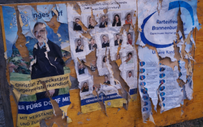 Wahlplakate abreißen ist keine Meinung