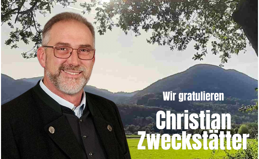 Die Bürger für Brannenburg gratulieren Christian Zweckstätter zur Bürgermeisterwahl